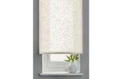 Collection Fern Semi Privacy Roller Blind - 3ft - White.